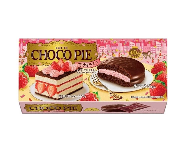 Lotte Strawberry Tiramisu Choco Pie