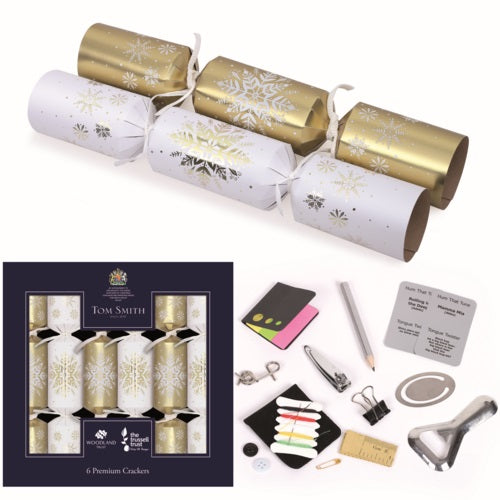 Tom Smith Christmas Crackers - Gold Premium 14