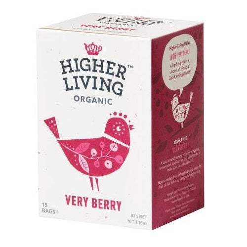 Higher Living Organic Tea - Very Berry 33g (15 Teabags)