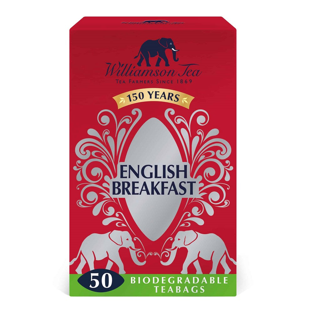 Williamson English Breakfast 50 Tea Bags 125g