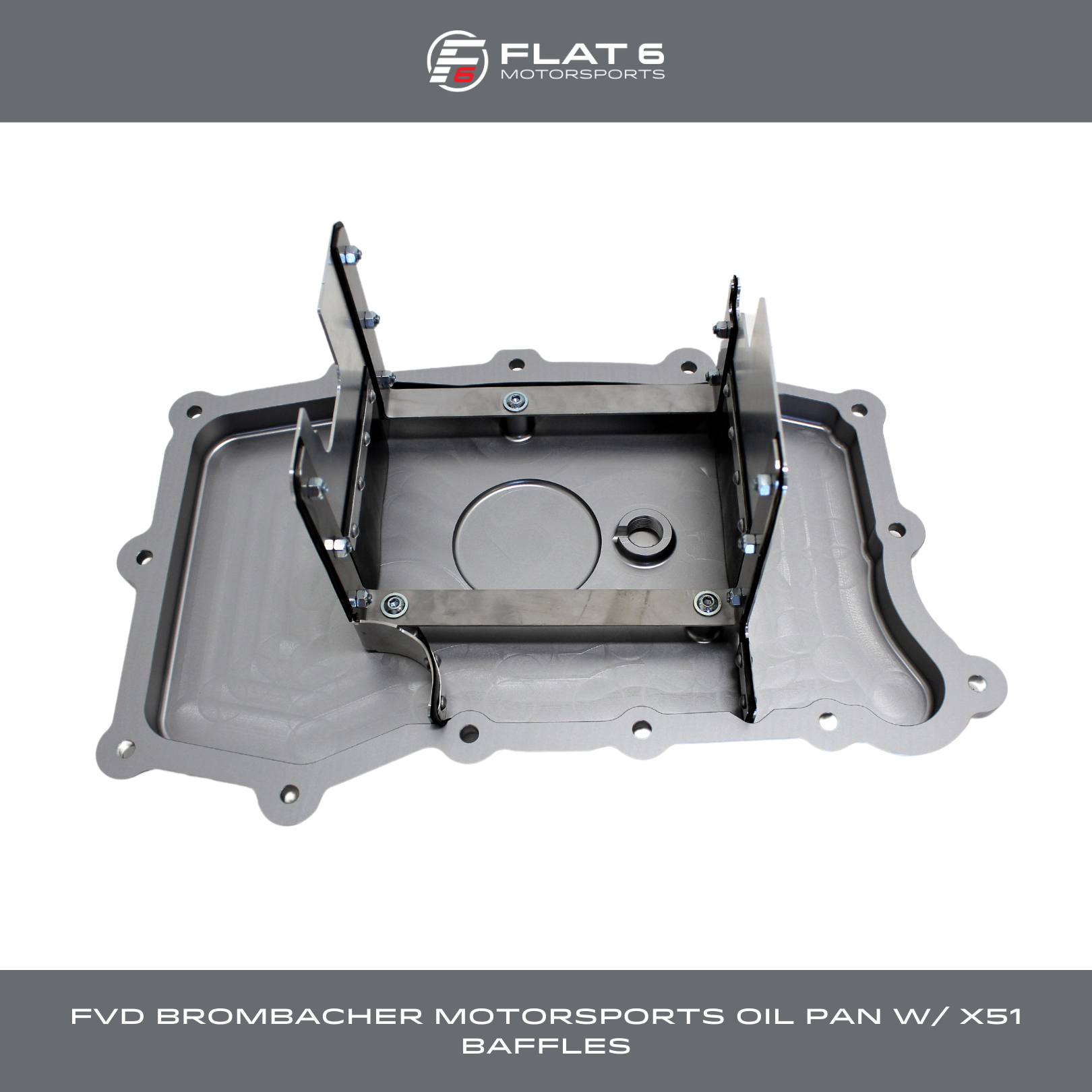 FVD Brombacher Motorsports Oil Pan w/ X51 Baffles (997.1 Carrera)