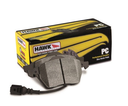 Hawk Street Performance Ceramic Rear Brake Pads (991 Turbo & GT3)