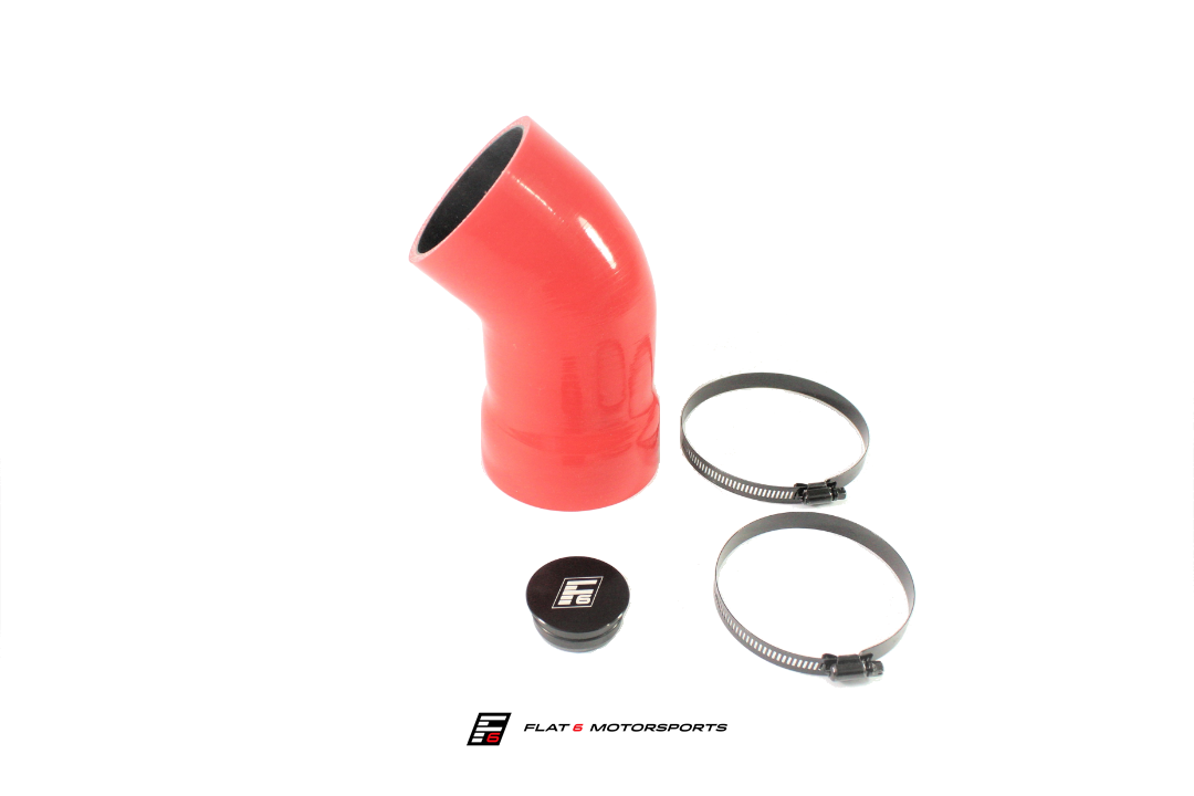 Flat 6 Motorsports - Cold Air Intake Elbow Kit (997.1 Carrera / S)