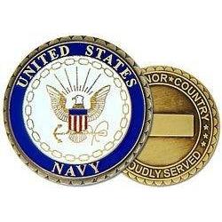 United States Navy Insignia Challenge Coin (38MM inch)