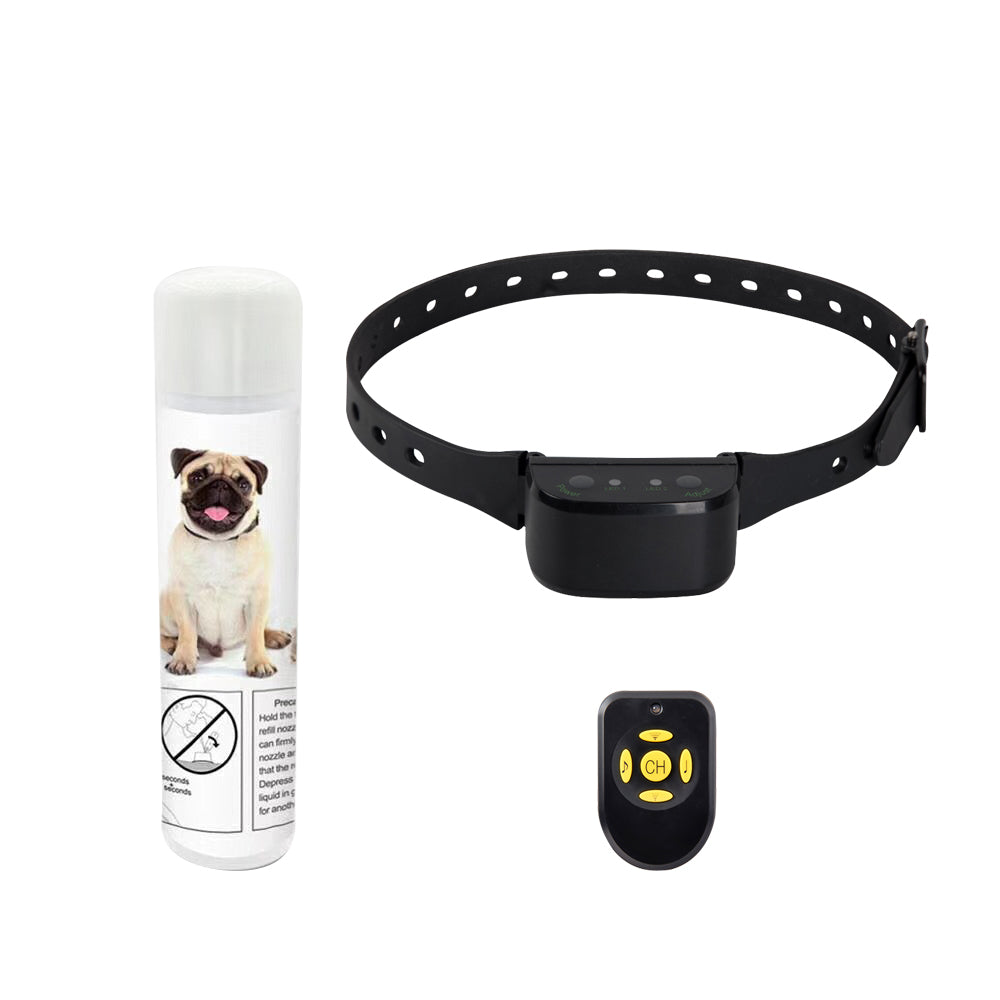 No Bark Dog Collar for Training with Remote and Citronella Spray