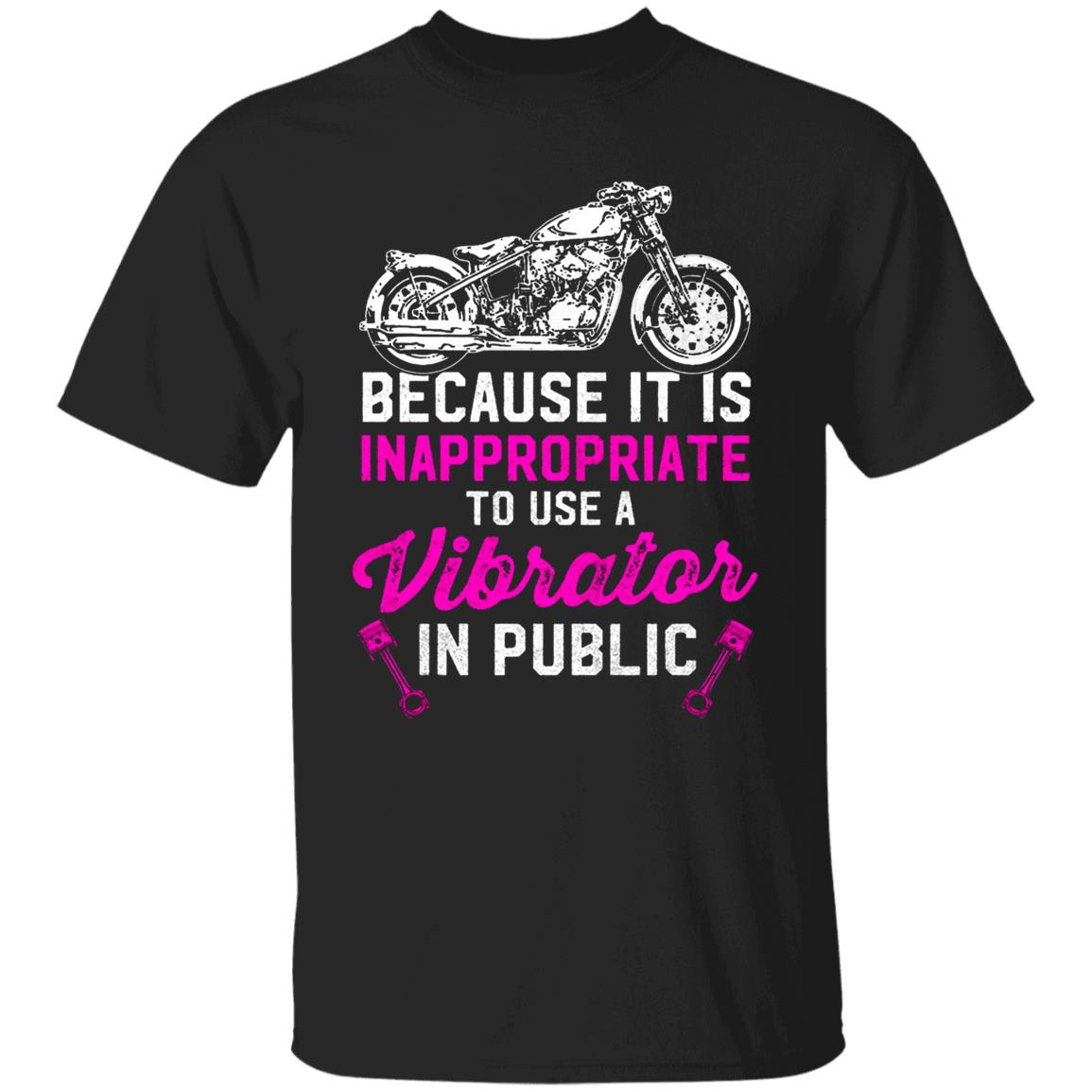 Vibrator In Public T-Shirt, Unisex, Front Print