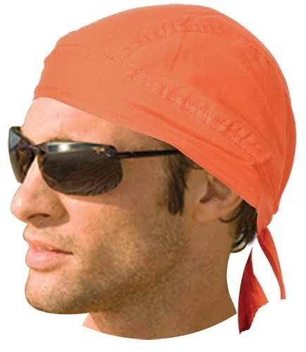 Daniel Smart Headwrap Solid Orange