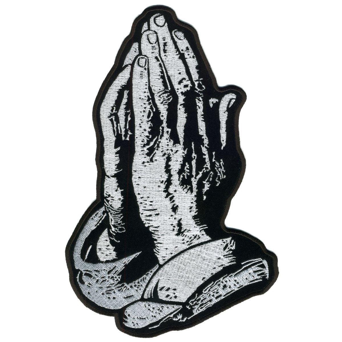 Hot Leathers Patch Prayer Hands 5