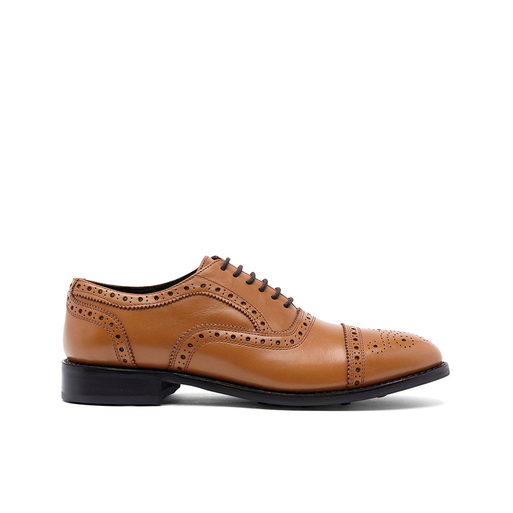 Ford Quarter Brogue Oxford, Rubber Sole