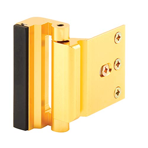 Products U 10826 Door Blocker Entry Door Stop, Brass Plated
