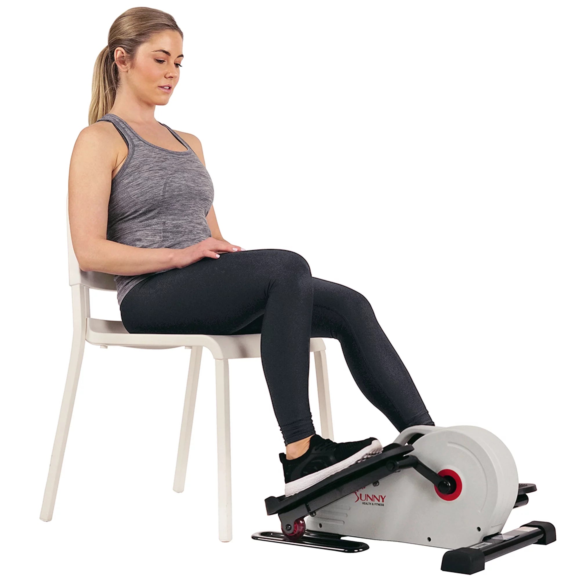 Sunny Health and Fitness Magnetic Under Desk Elliptical