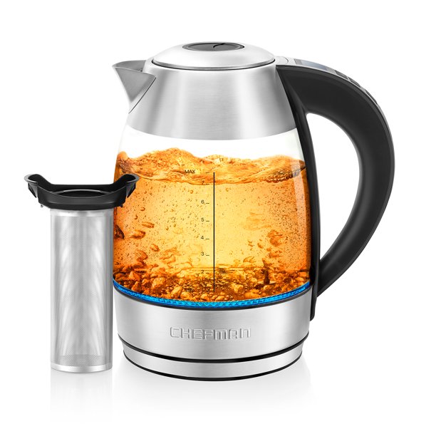 Chefman 1.8L Digital Electric Glass Kettle