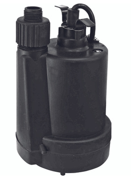 Superior Pump 91250 Pump Utility Plastic 1/4Hp