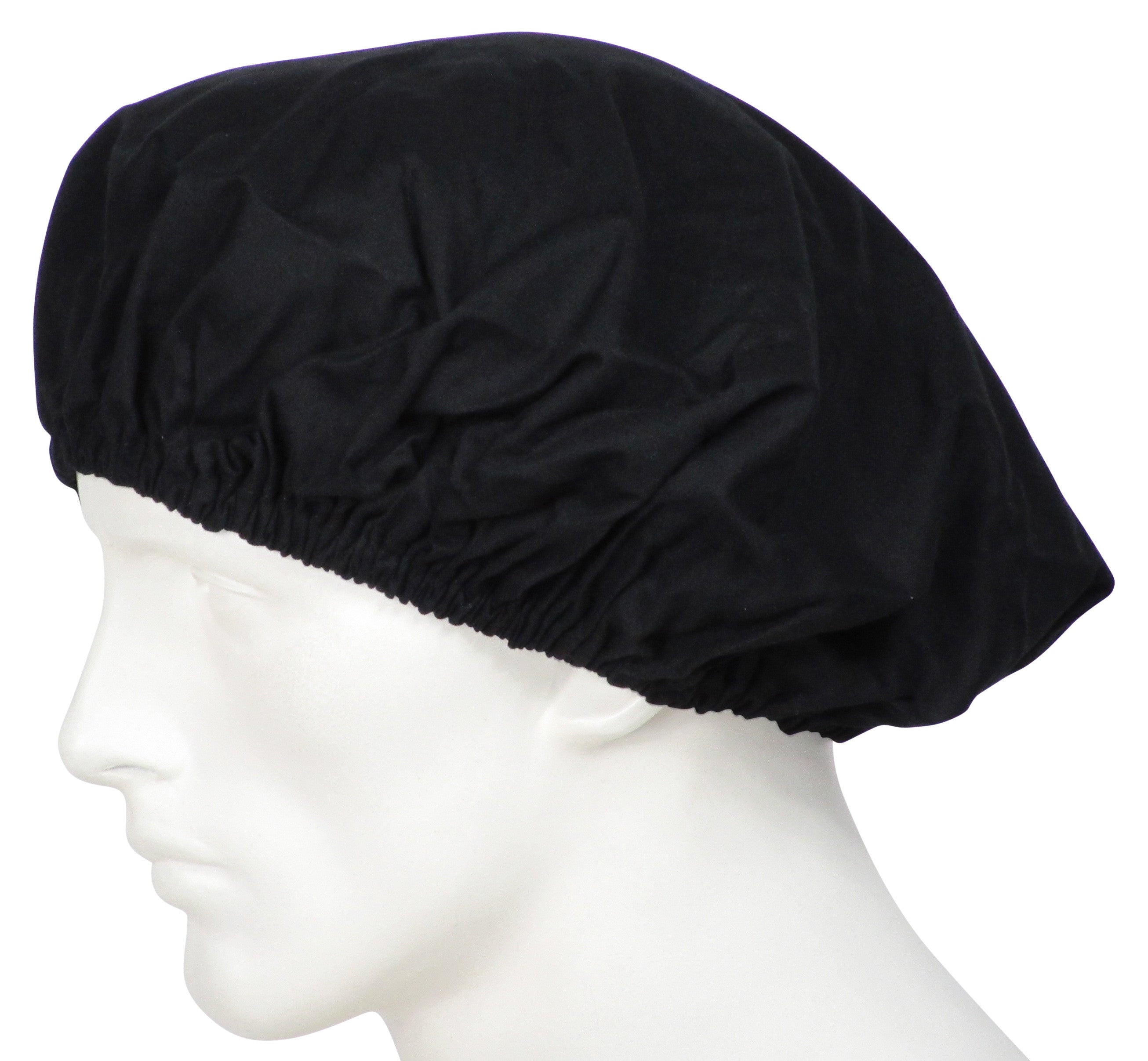  Bouffant Scrub Caps Midnight Black 