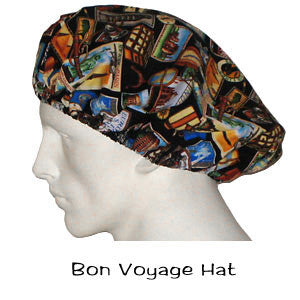  Bouffant Surgical Hats Bon Voyage 