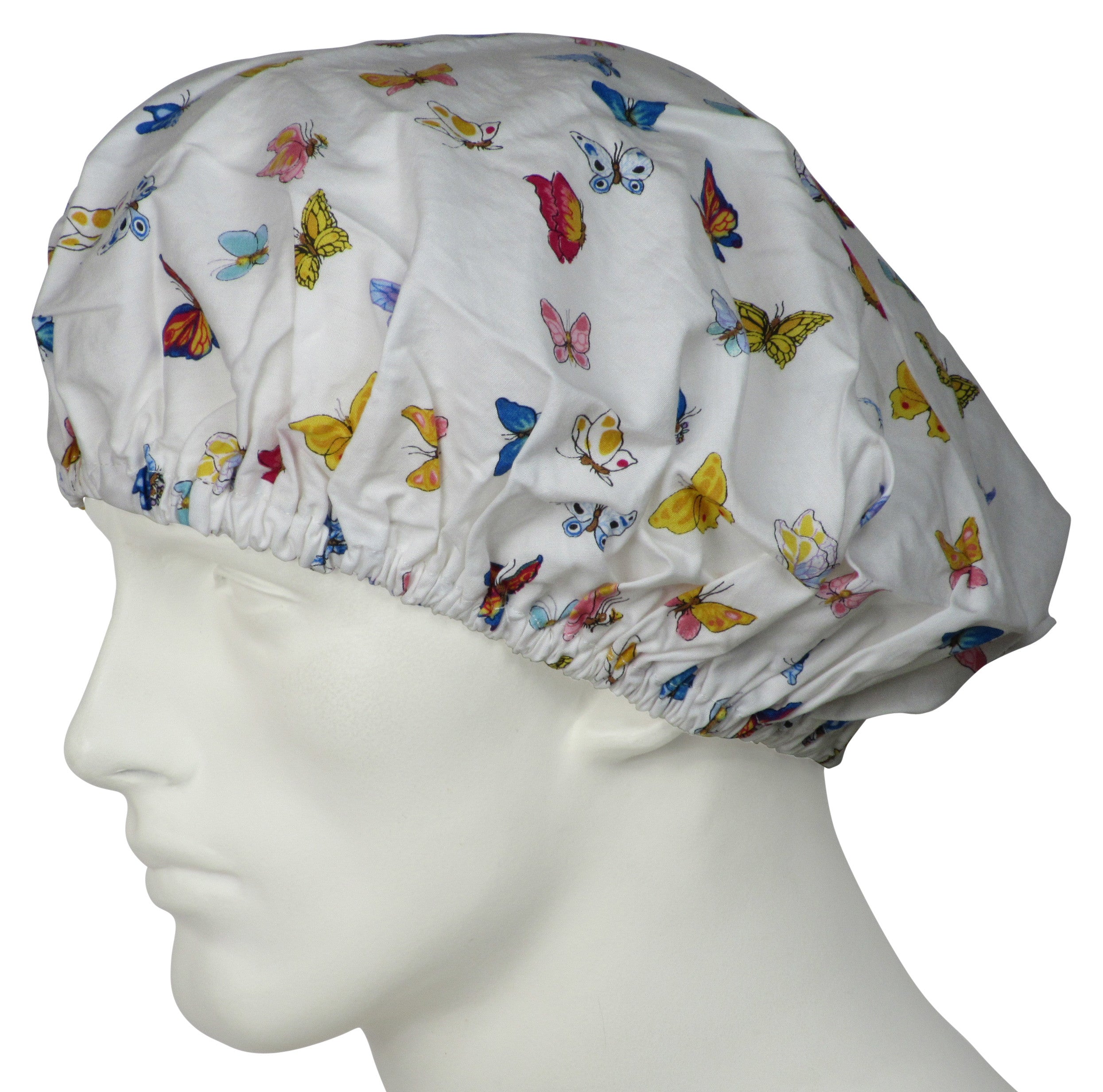  Bouffant Surgical Hat Springtime Butterflys 