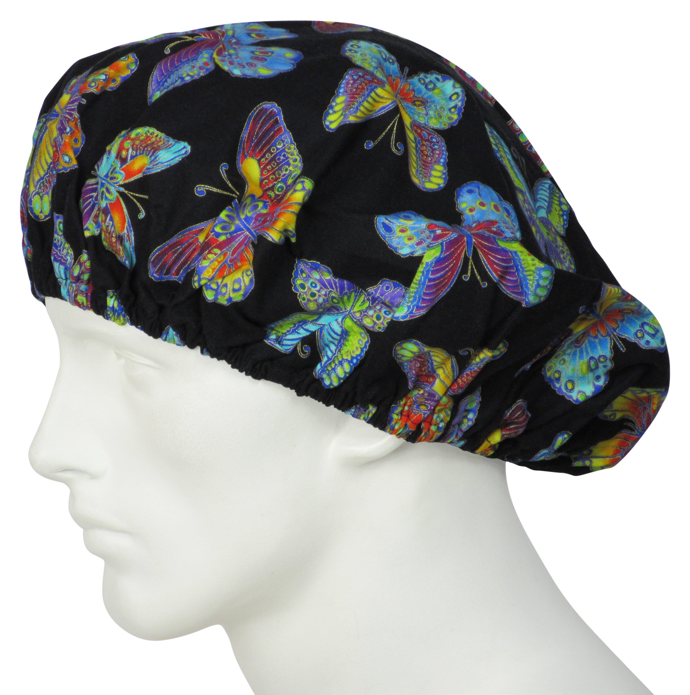  Bouffant Surgical Hats Fall Butterflys 