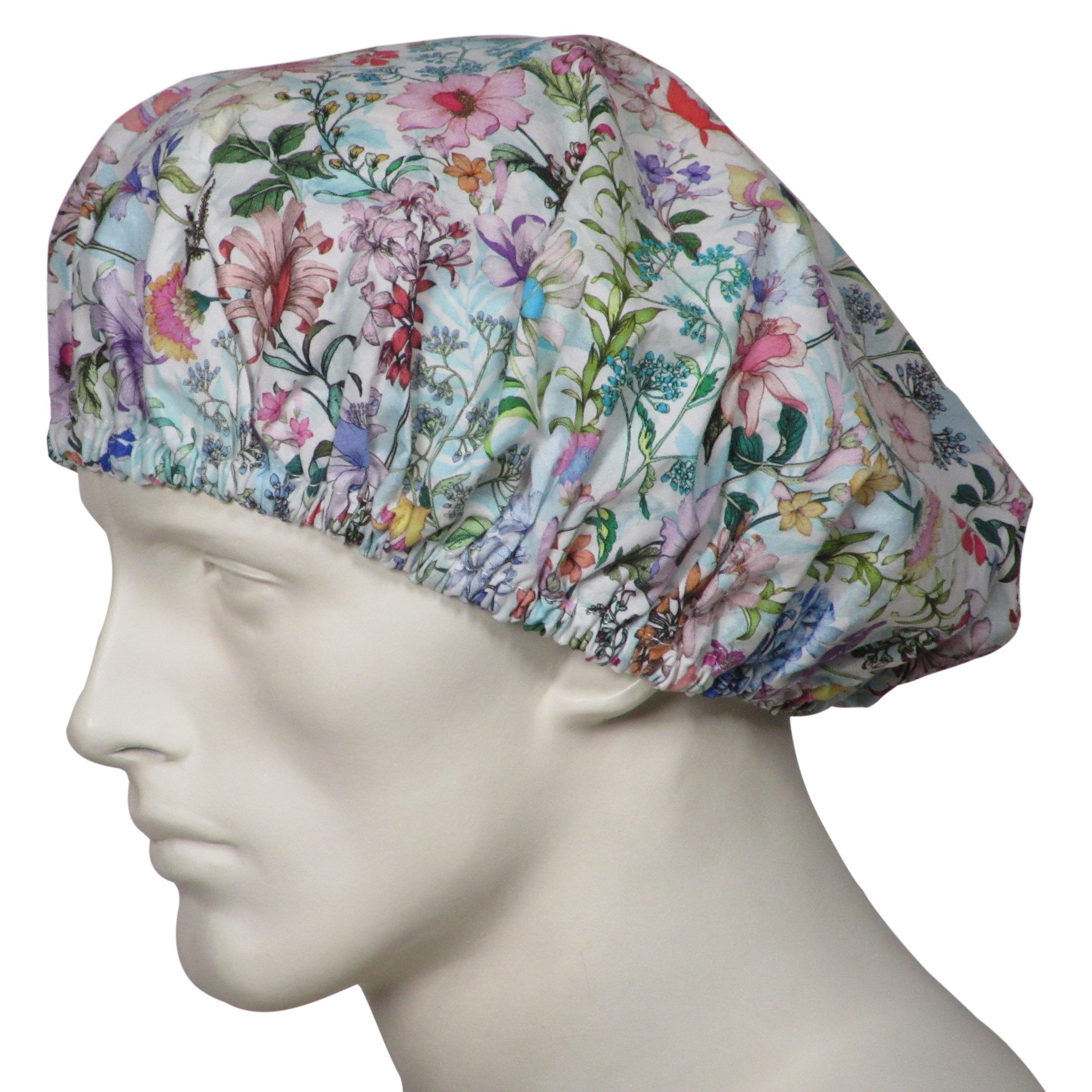  Bouffant Scrub Hats Floral Florentina 