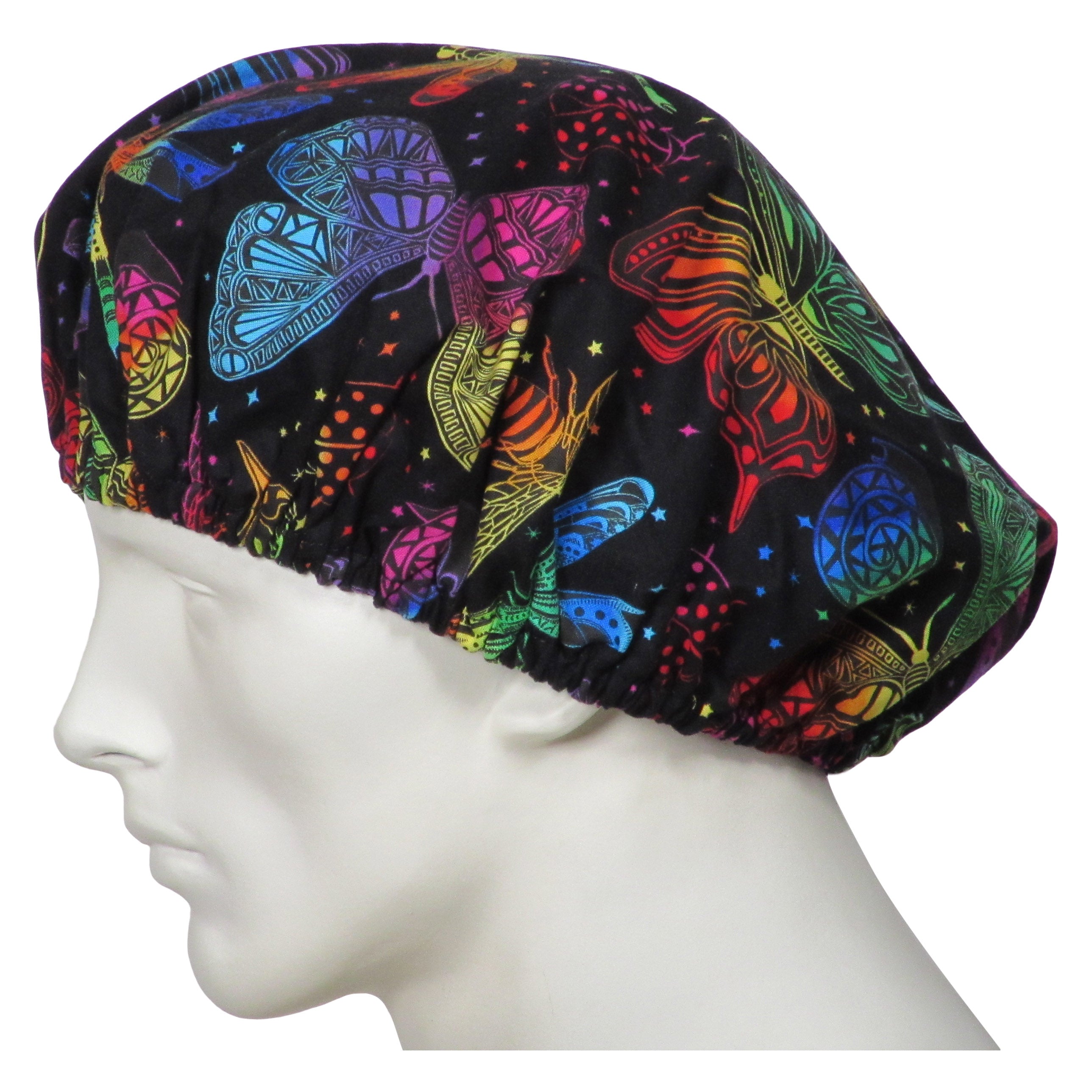  Bouffant Scrub Hats Butterfly World 