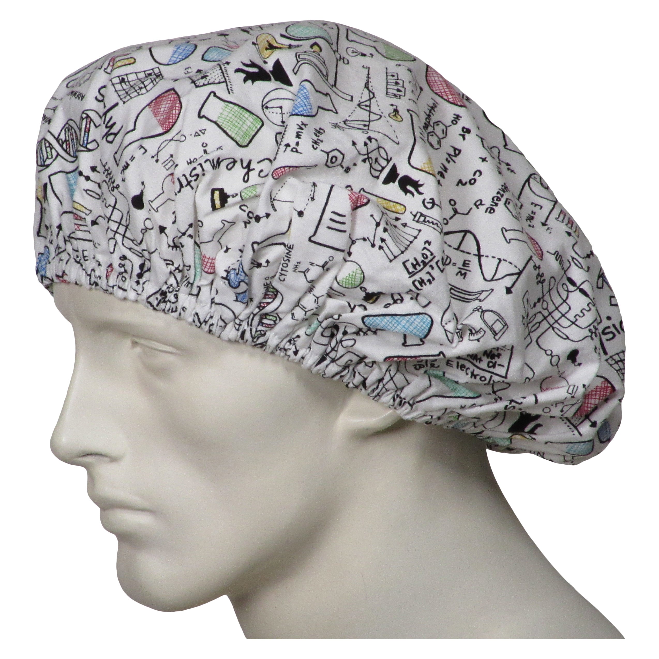  Bouffant Scrub Hats Science 101 