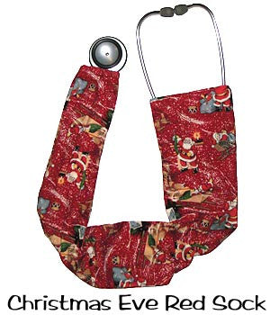  Stethoscopes Covers Christmas Eve Red 