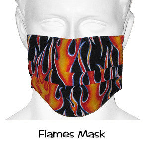  Surgical Masks Flames 