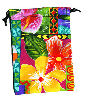  Rainbow Flowers Surgical Scrub Sacks 