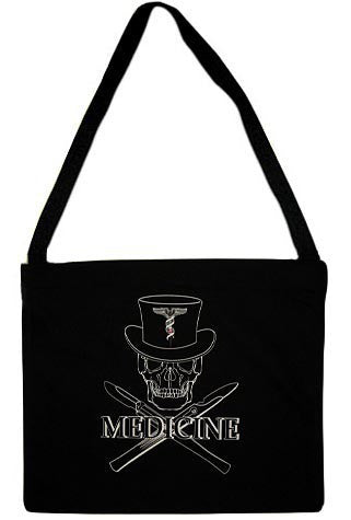  Medicine Skull Tote Bags 