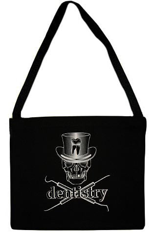  Dentistry Skull Tote Bag 