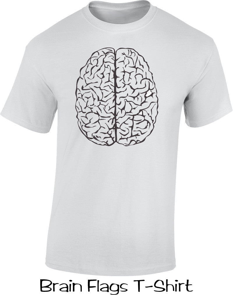  Brains Flags T Shirt 