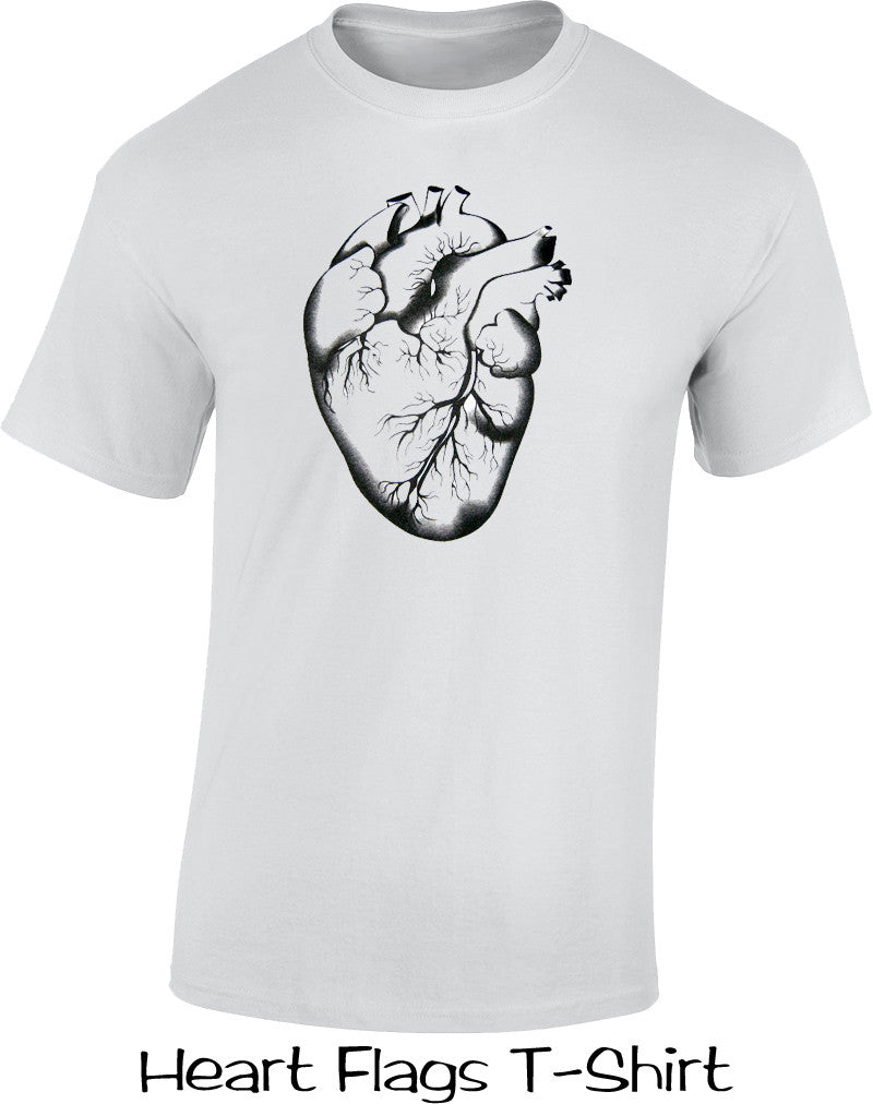  Heart Flags T Shirts 