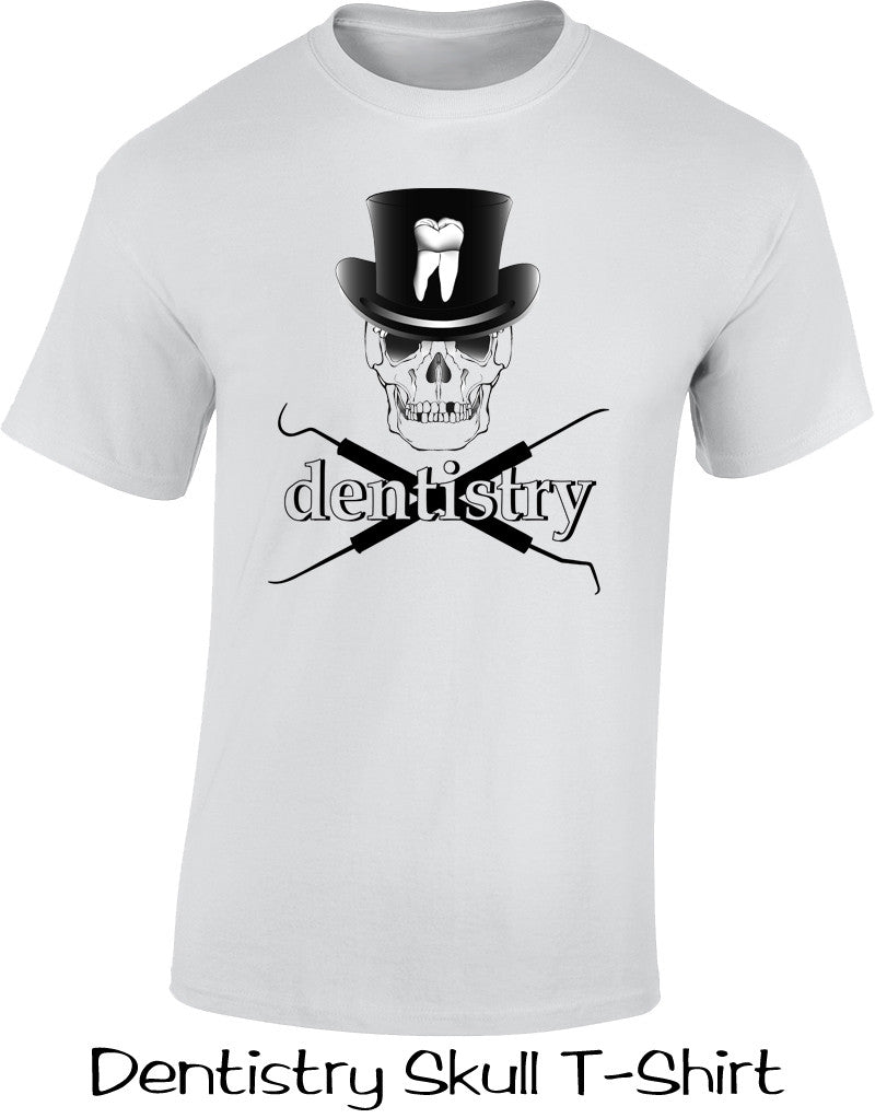  Dentistry Skull T Shirt 