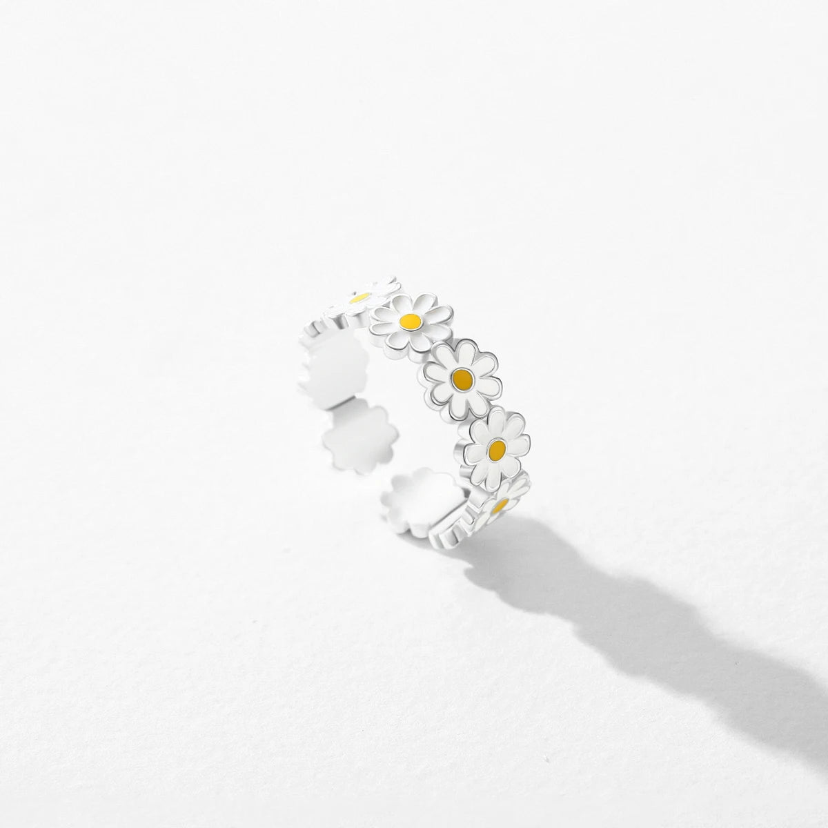 Daisy Sterling Silver Ring