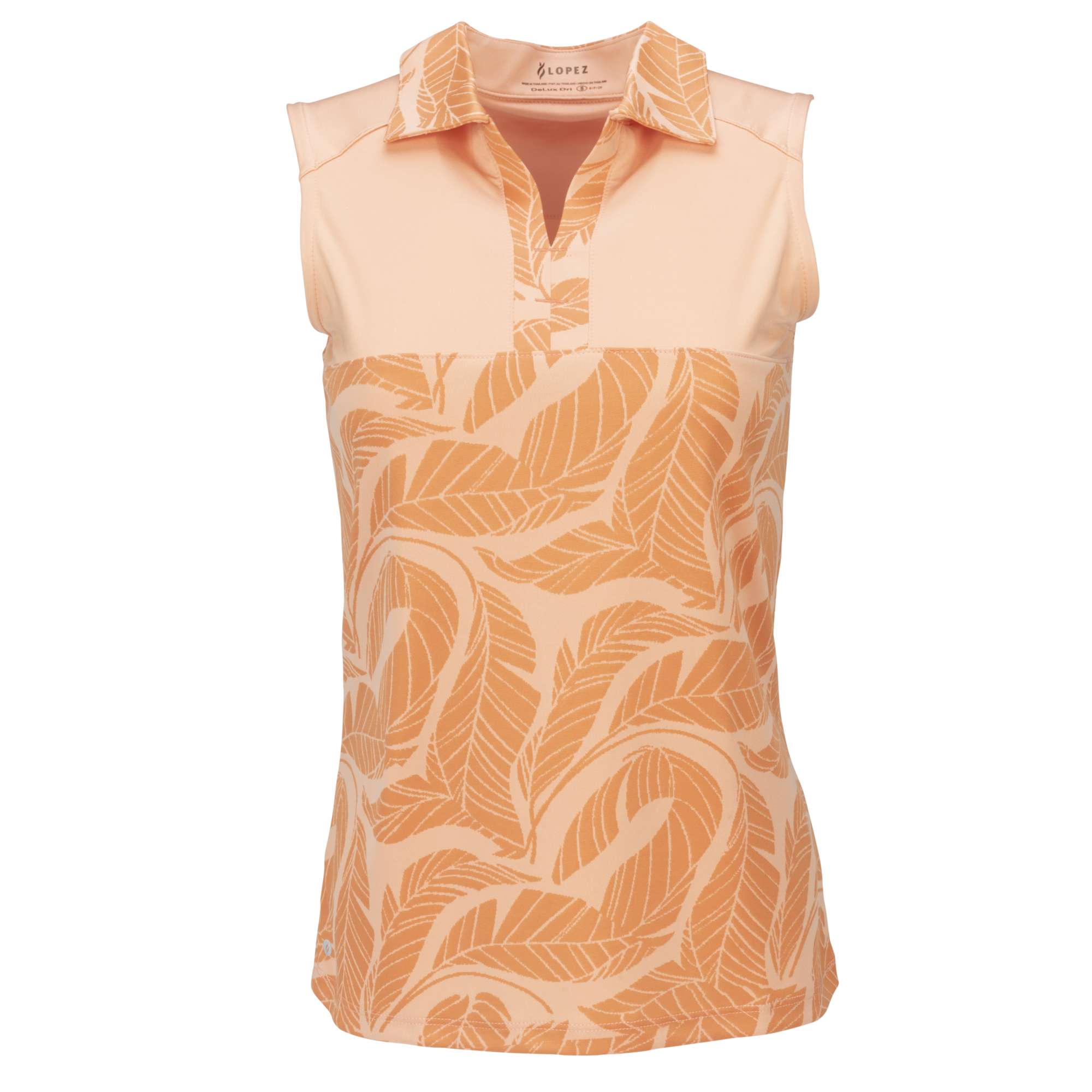 Havana Sleeveless Polo Sherbet Plus