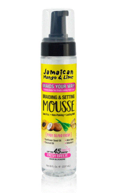 Jamaican Mango & Lime Braiding & Setting Mousse