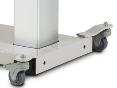 Clinton Open Base Power XL Table with Adjustable Backrest-600LB Capacity-30