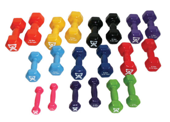 CanDo? Vinyl Dumbbells Sets