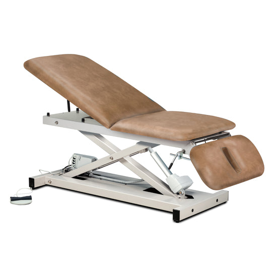 Clinton Open Base Power Table with ADJ Backrest & Head Drop Section-27