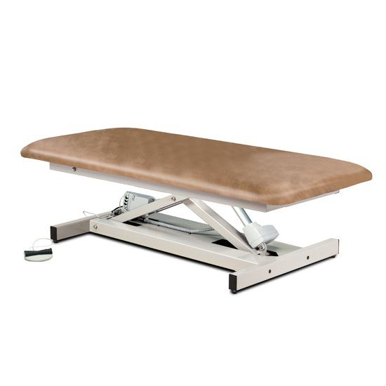 Clinton Open Base Wide Bariatric Power Table-34