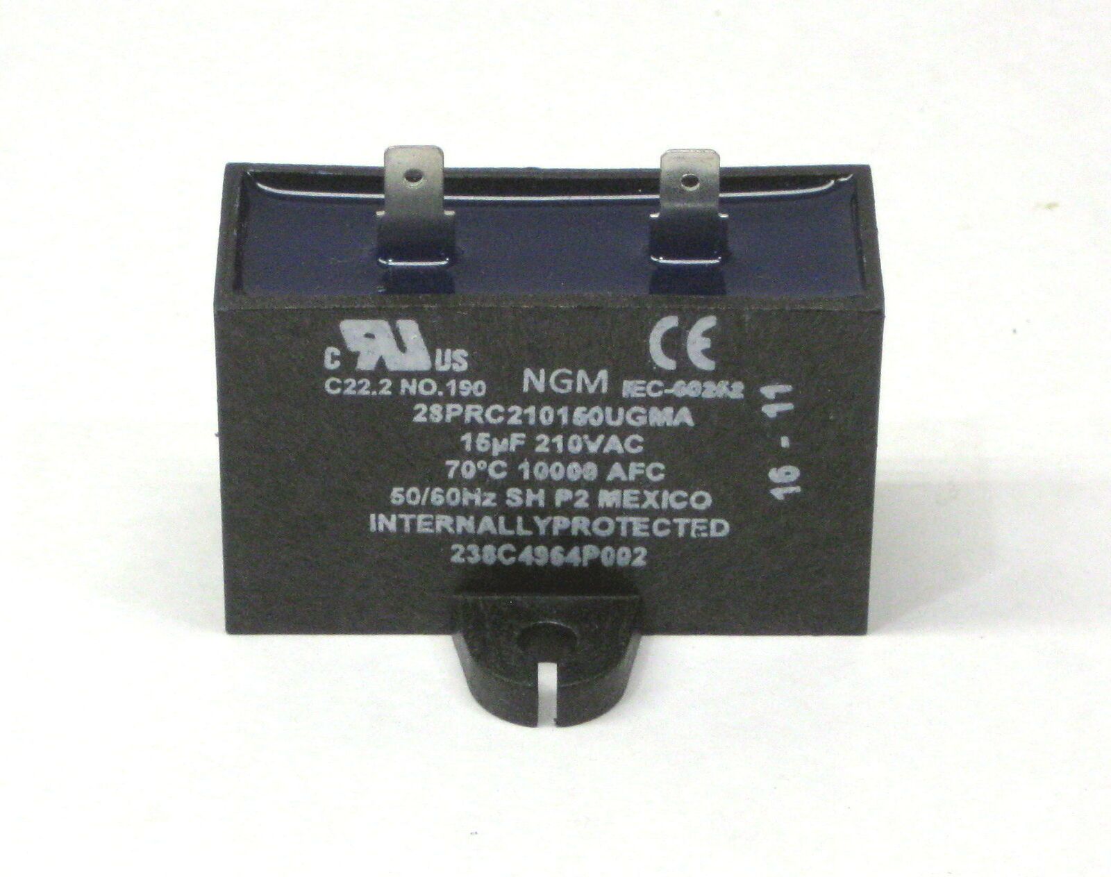 Compatible Run Capacitor for General Electric TPX24PRBCWW Refrigerator