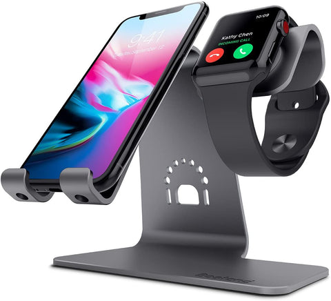 Bestand 2 in 1 Apple iwatch Charging Stand Holder&Phone Desktop Tablet Dock