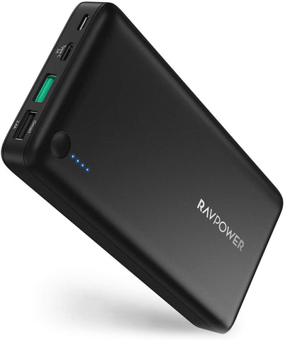 USB C Portable Charger RAVPower 20100mAh Quick Charge Power Bank