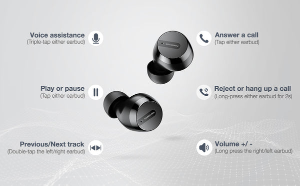 Bluetooth Earbuds with Type-C