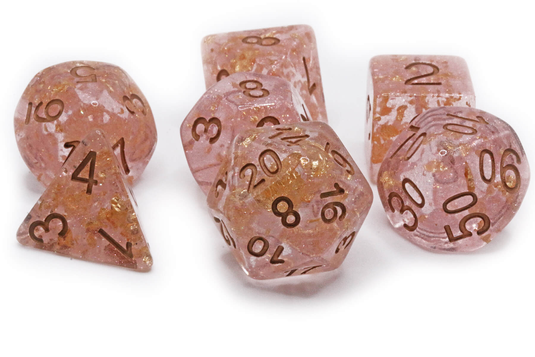 Confetti Dice (Fey Portal) | 7pc RPG Role Playing Game Dice Set