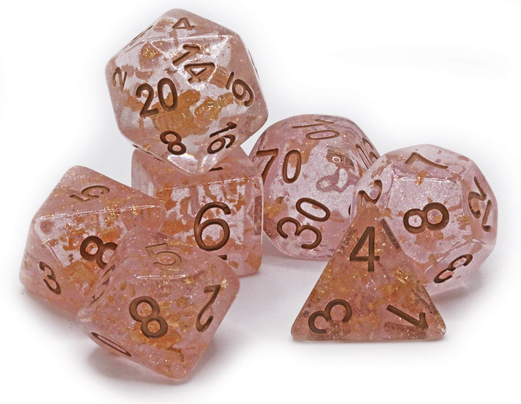 Confetti Dice (Fey Portal) | 7pc RPG Role Playing Game Dice Set