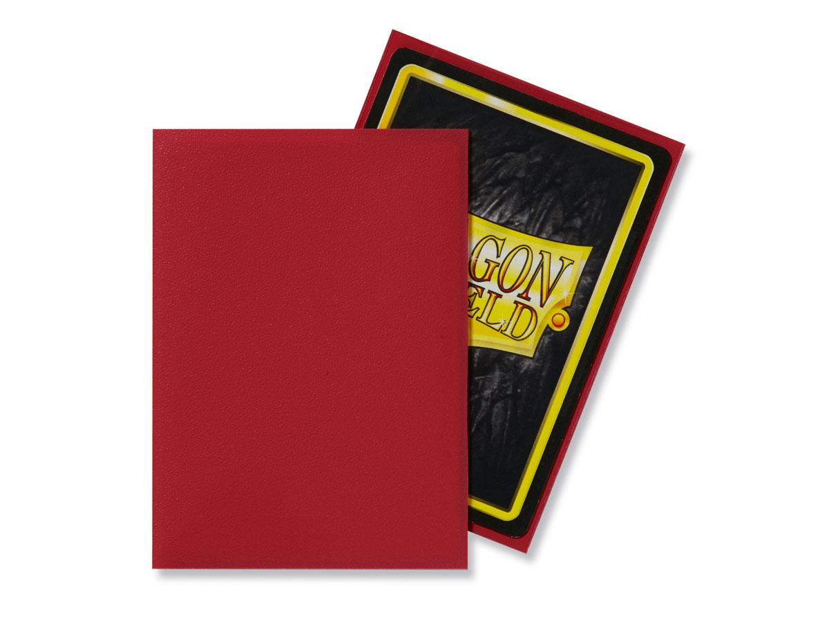 Dragon Shield Card Sleeves (Matte Red - 100 Standard Size)