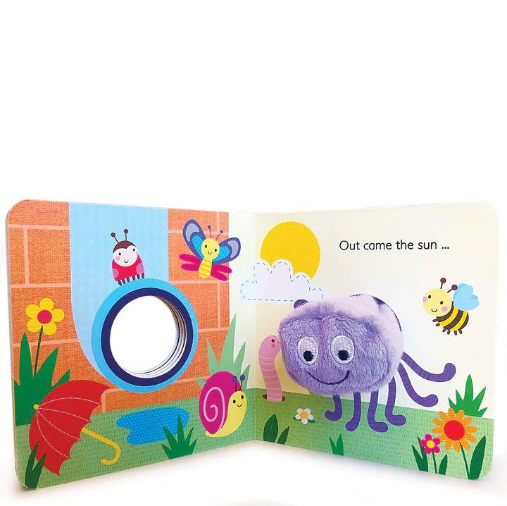 Itsy Bitsy Spider Finger Puppet Book