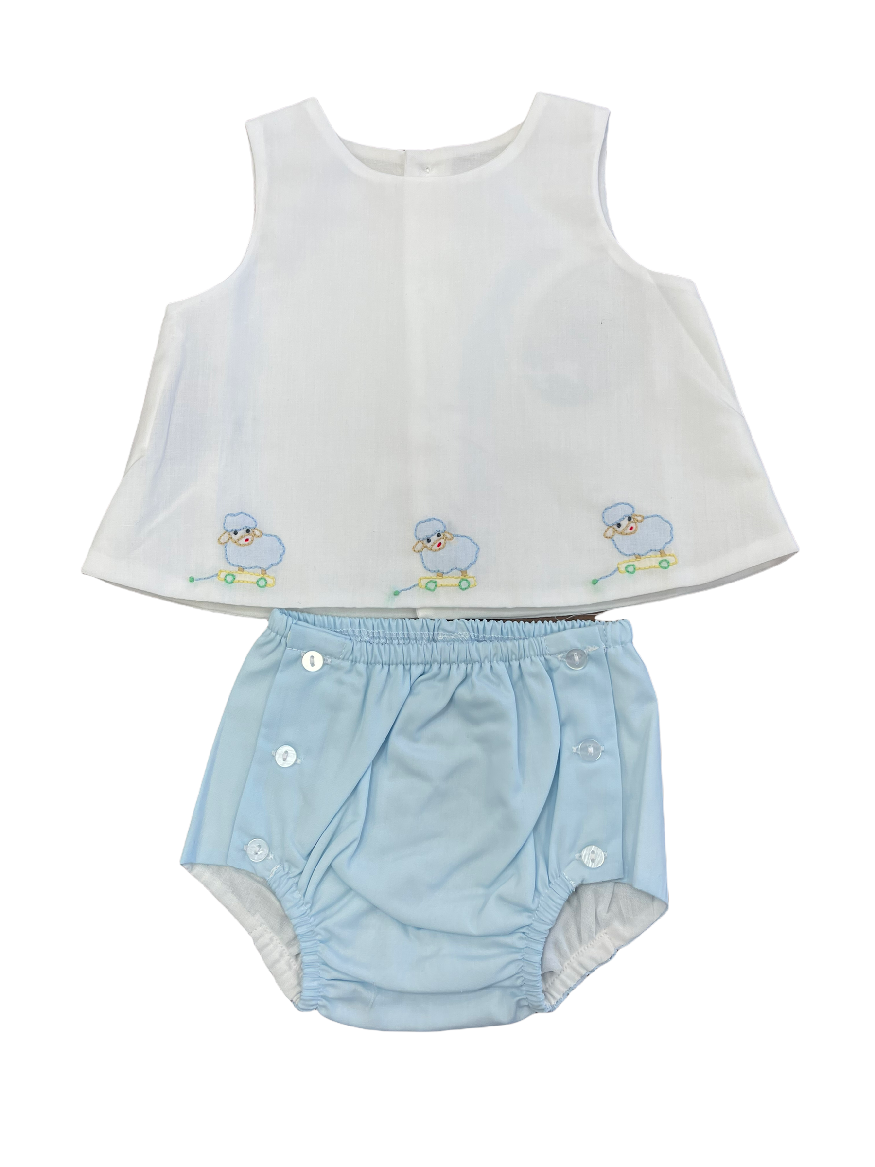 Little Lambs Diaper Set