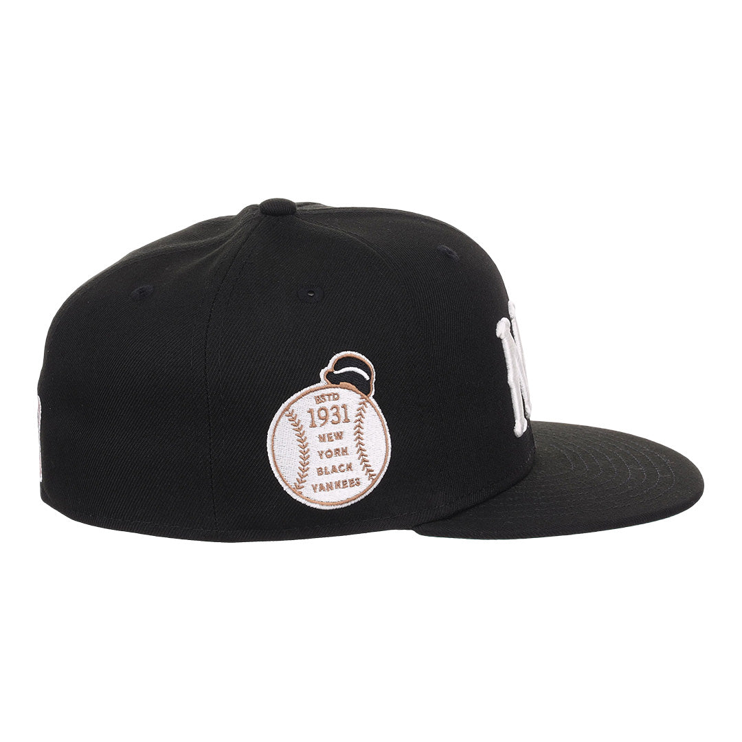 New York Black Yankees NLB Flip Fitted Ballcap