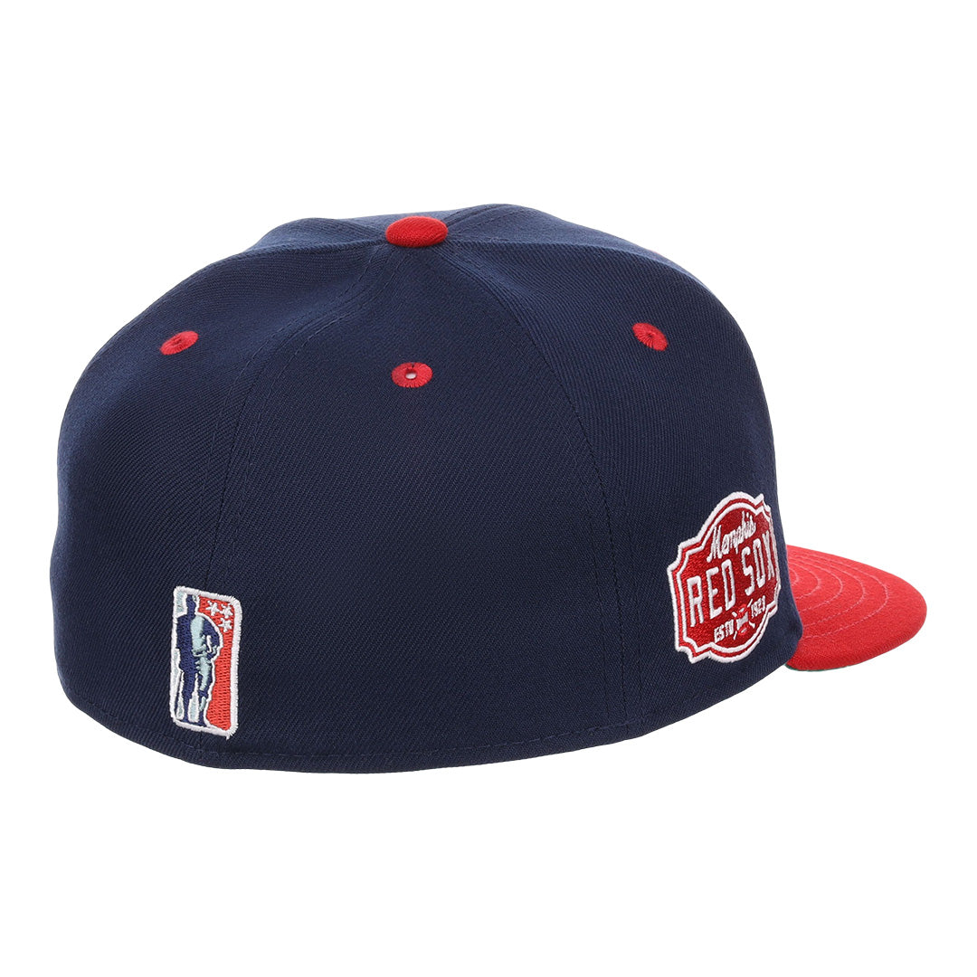 Memphis Red Sox NLB Flip Fitted Ballcap